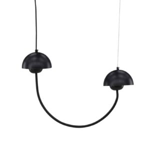 VIND COLLECTION Lyckorna loftlampe - sort jern