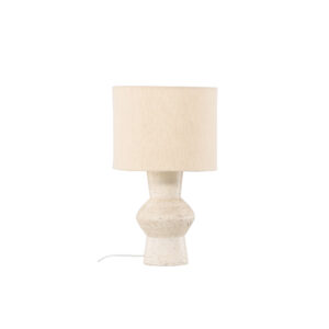 VIND COLLECTION Valön bordlampe - elfenben jute og terracotta