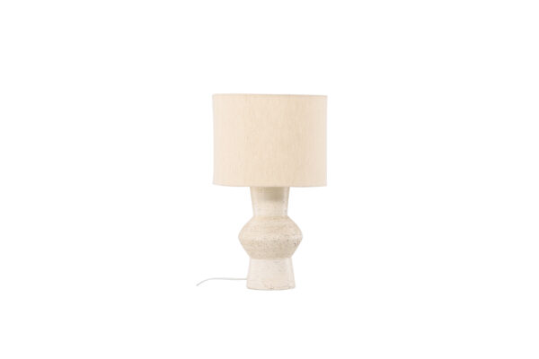 VIND COLLECTION Valön bordlampe - elfenben jute og terracotta