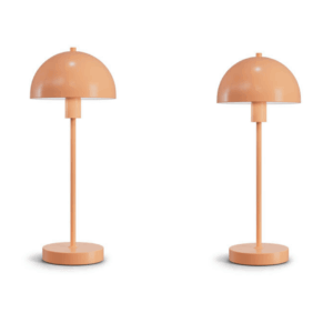 Vienda 2 stk - Aprikos - Bordlampe - Herstal