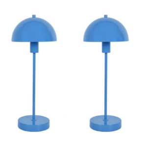 Vienda 2 stk - Lyseblå - Bordlampe - Herstal