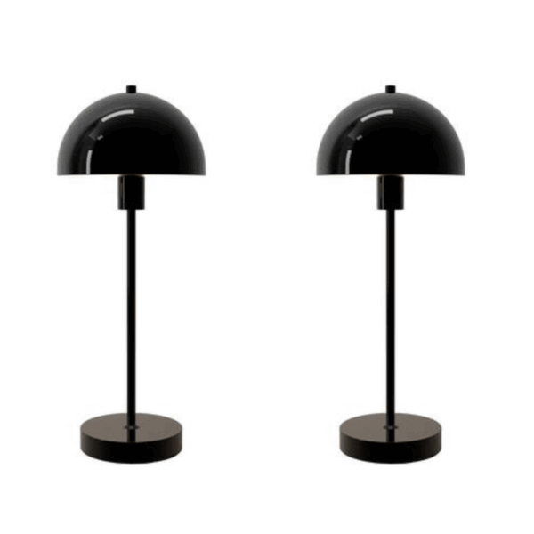 Vienda 2 stk - sort - Bordlampe - Herstal