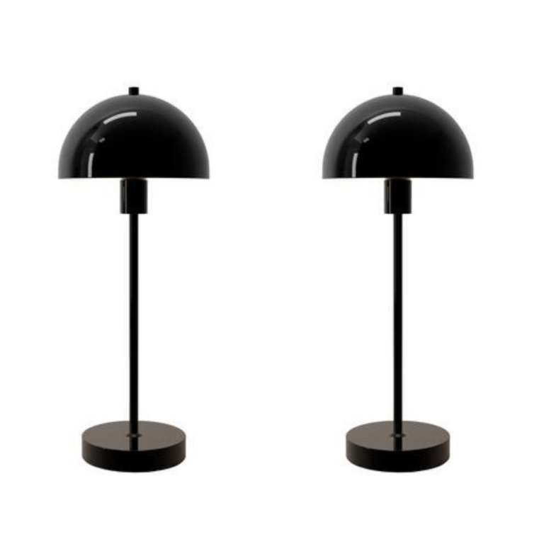 Vienda 2 stk - sort - Bordlampe - Herstal