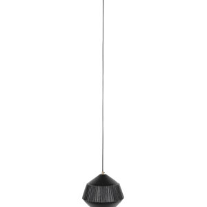 WHITE LABEL LIVING Aysa Wide loftlampe - sort aluminium