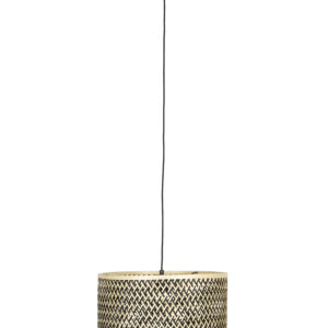 WHITE LABEL LIVING Isla Bamboo Large loftlampe - beige bambus