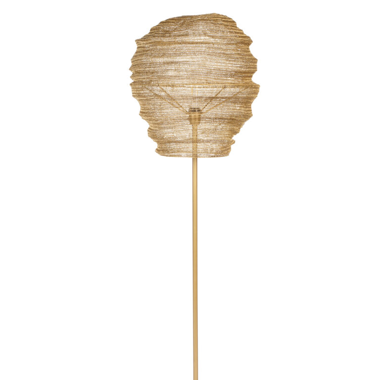 WHITE LABEL LIVING Lena gulvlampe - messing jern