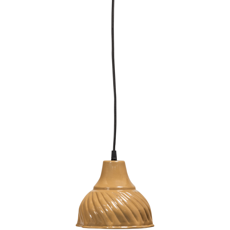 WOOOD Arleso loftlampe - honninggul metal
