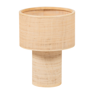 WOOOD Syro bordlampe - natur raffia (38X28)