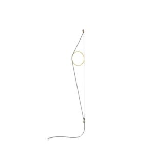 Wirering Grå Væglampe Guld Cirkel 2700K - Flos