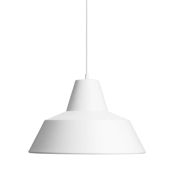 Workshop pendel W4, mat hvid