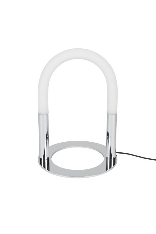 ZUIVER Arch bordlampe, dæmpbar - akryl og krom jern