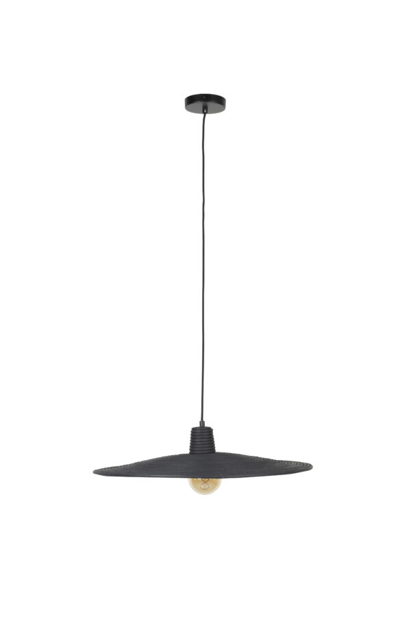ZUIVER Balance loftlampe L - sort rattan