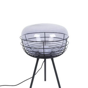 ZUIVER Bordlampe Smokey Black