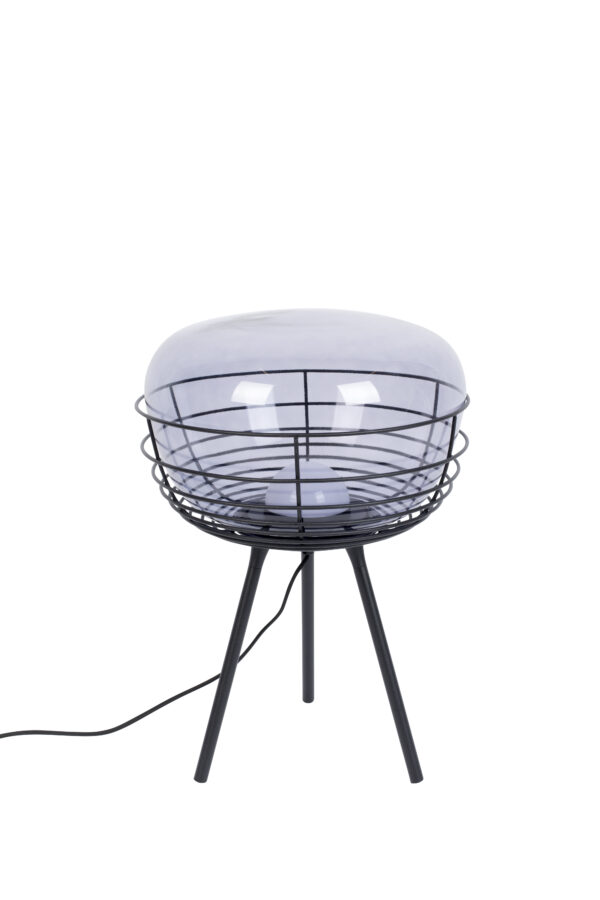 ZUIVER Bordlampe Smokey Black