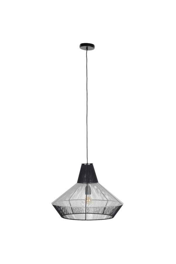 ZUIVER Fairy loftlampe - stengrå bomuld og metal