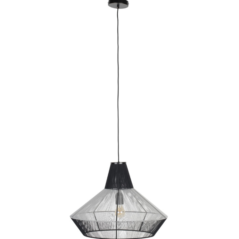 ZUIVER Fairy loftlampe - stengrå bomuld og metal