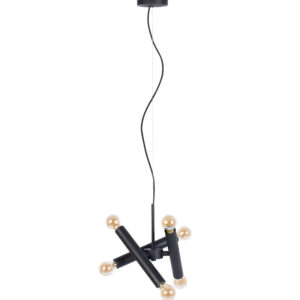 ZUIVER Hawk loftlampe Triple - sort jern